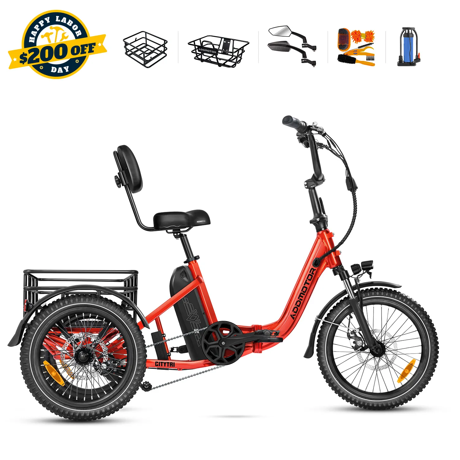 Citytri E-310 Folding eTrike